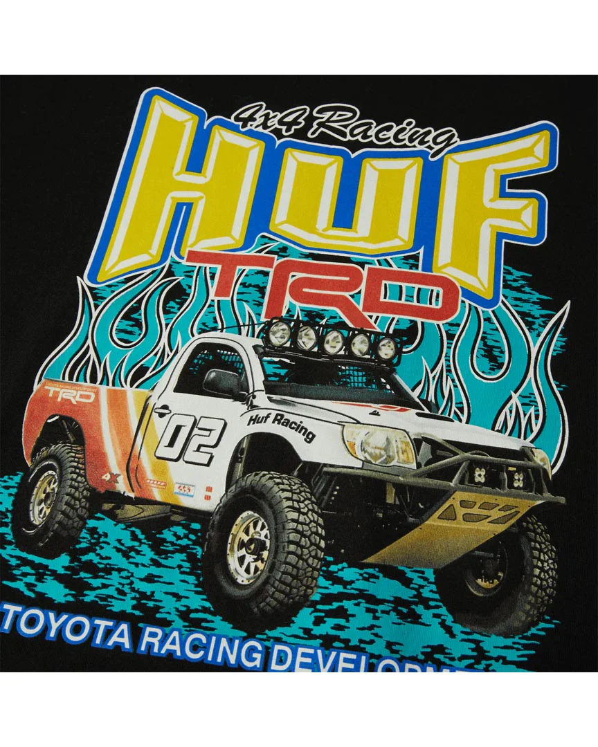 X Toyota Trd Pit Crew T-Shirt - Black - Image 2