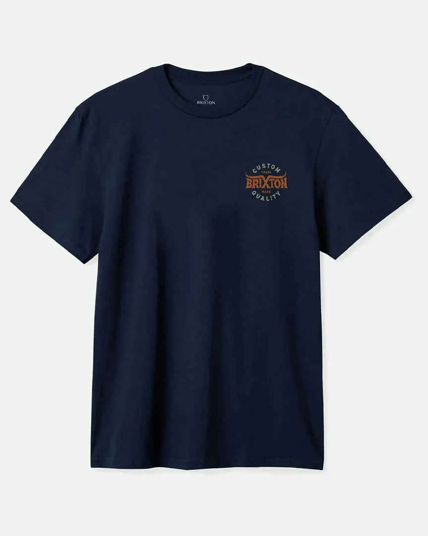 Gibson T-Shirt - Washed Navy - Image 2