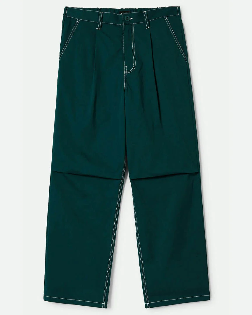 Baggy Skate Pants - Deep Emerald
