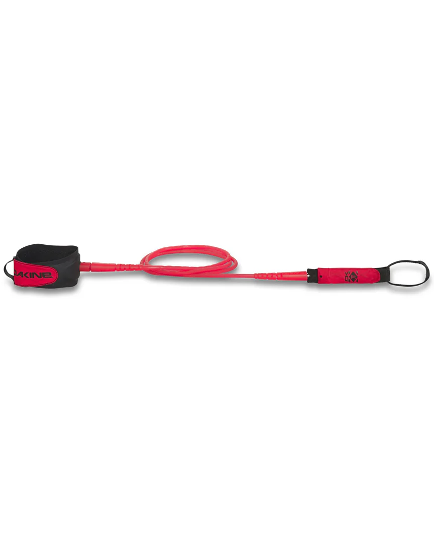 Kaimana Team Jjf 6Ft1/4 Surfboard Leash - Red