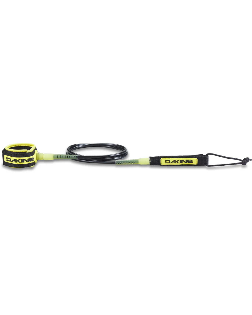 Procomp 6Ft3/16 Surfboard Leash - Electric Tropical