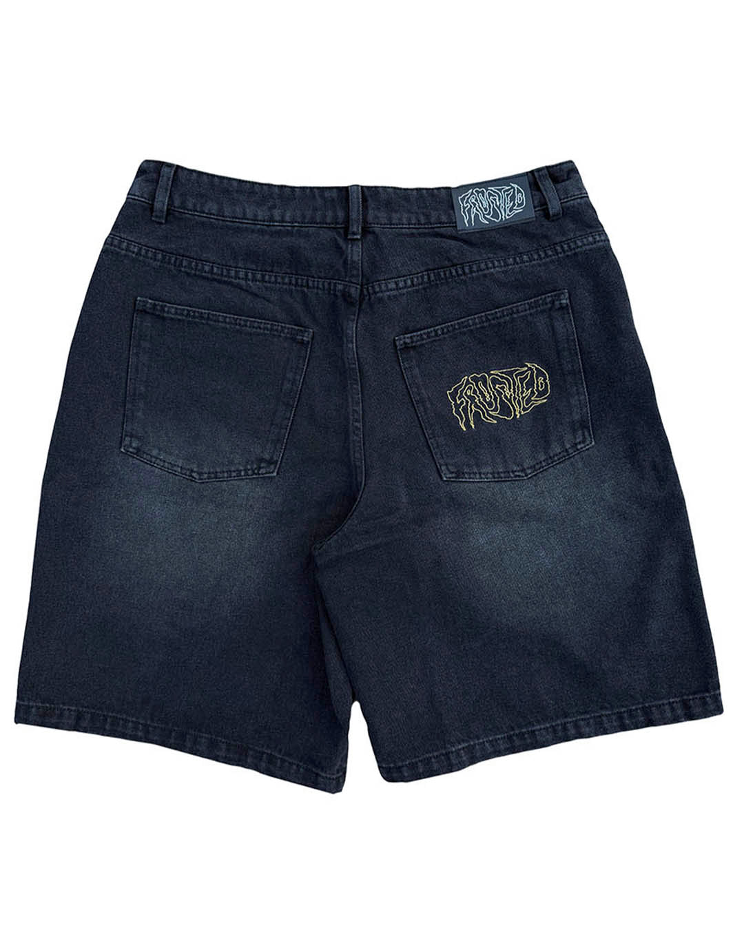 Wavy Baggy Shorts - Moon Black - Image 2