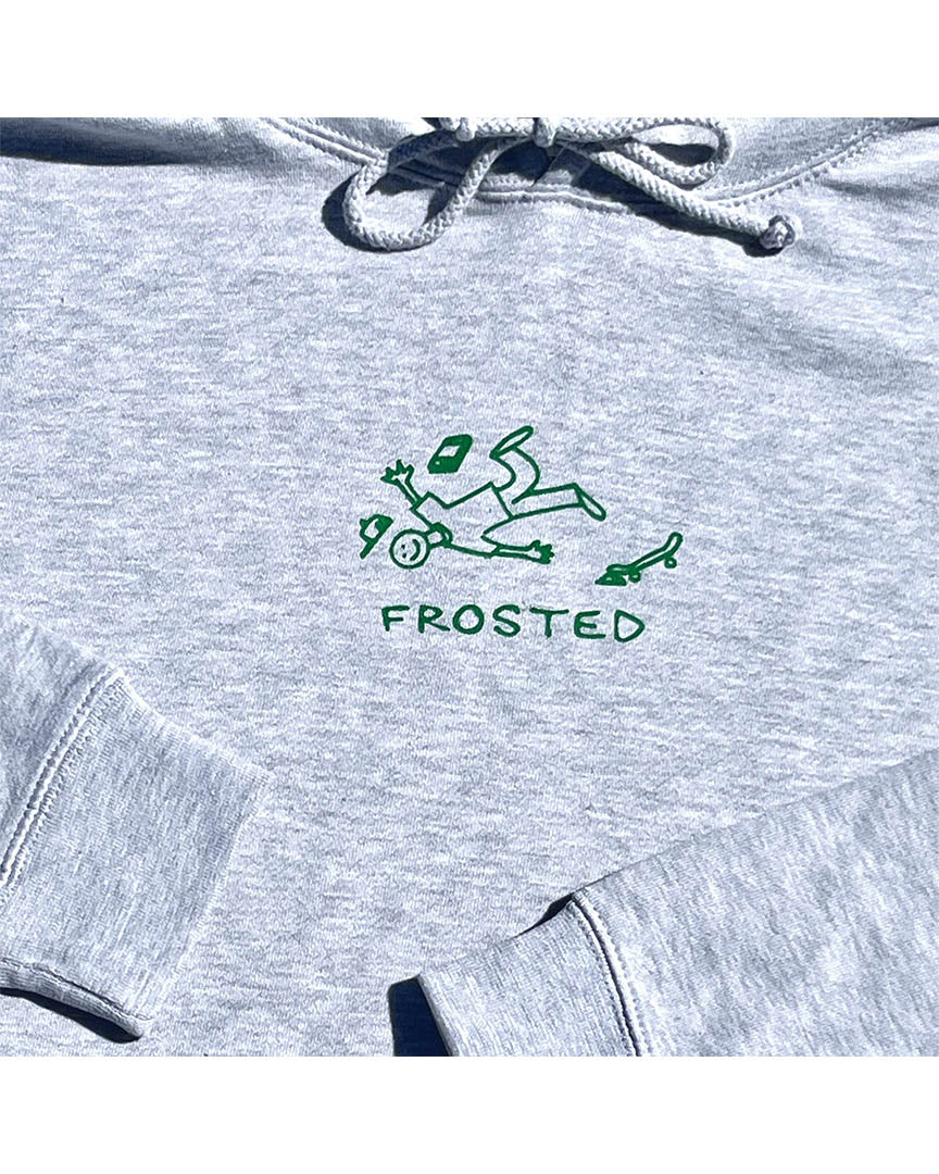 Classic Monday Hoodie - Ash Grey - Image 2