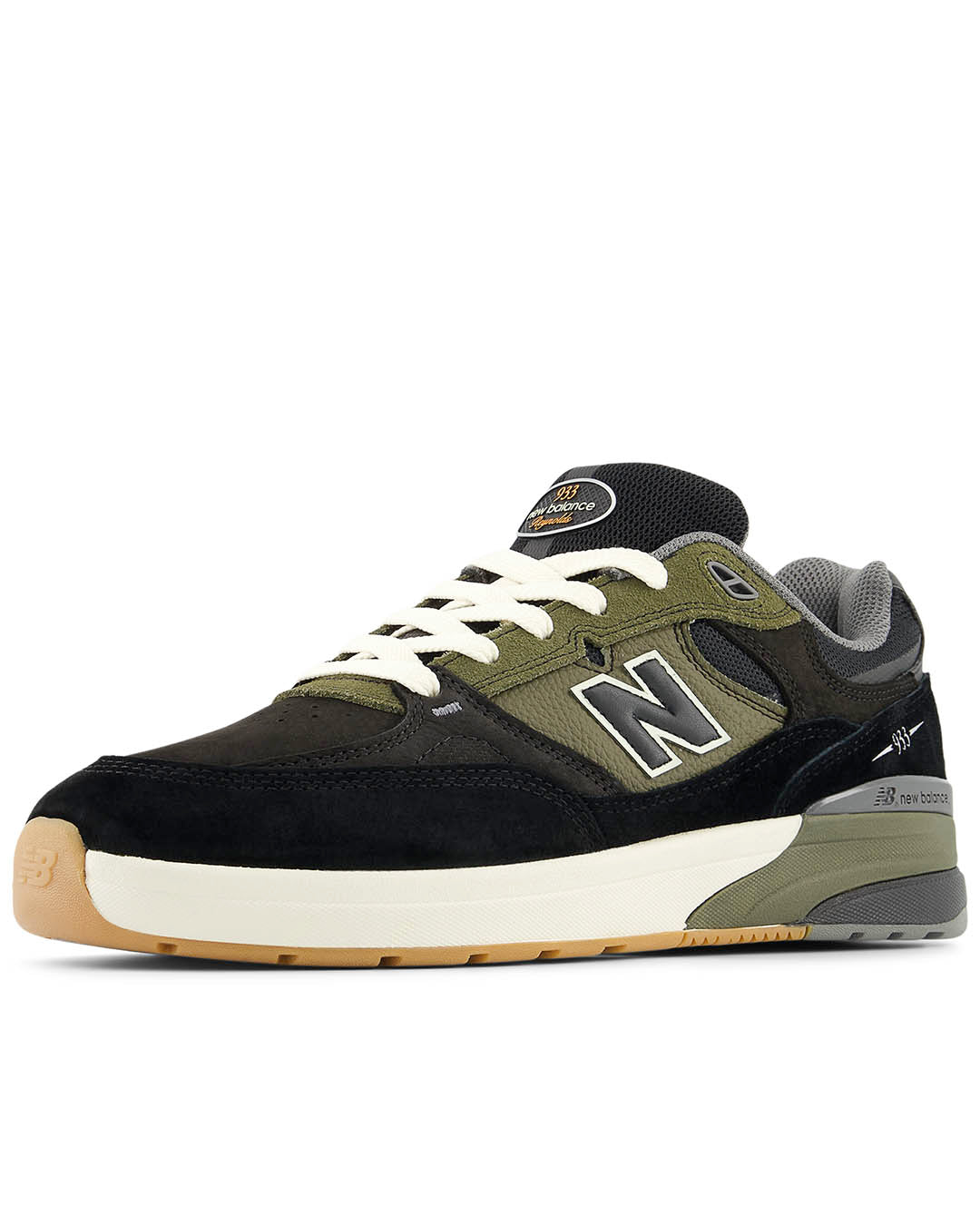 Numeric 933 Reynolds Shoes - Black/Olive - Image 6