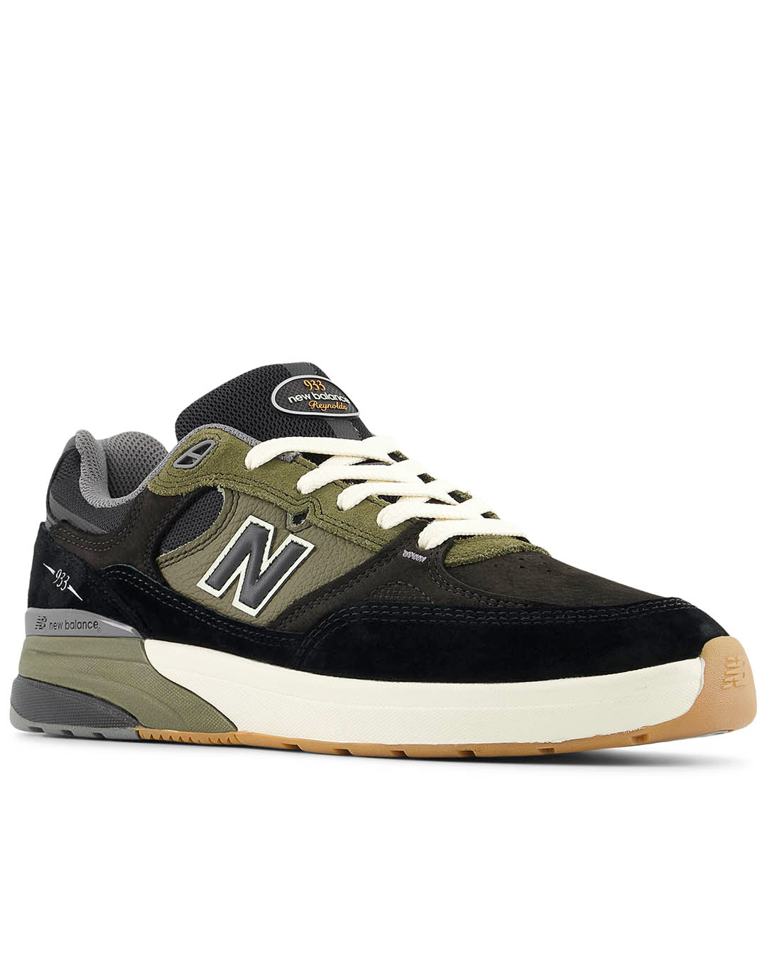 Numeric 933 Reynolds Shoes - Black/Olive - Image 7