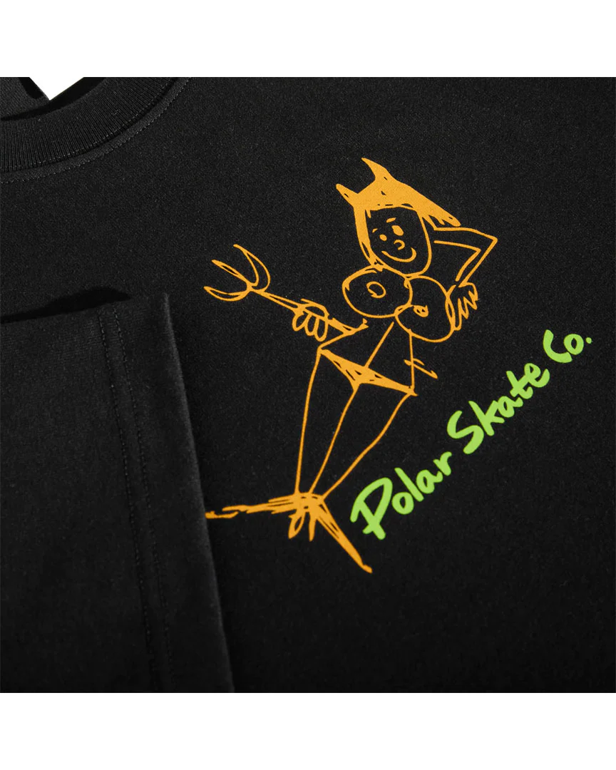 Devil Woman T-Shirt - Black - Image 3