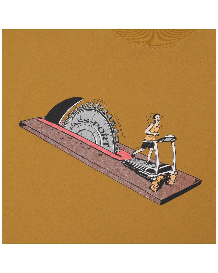 Keep Running T-Shirt - Mustard - Image 2