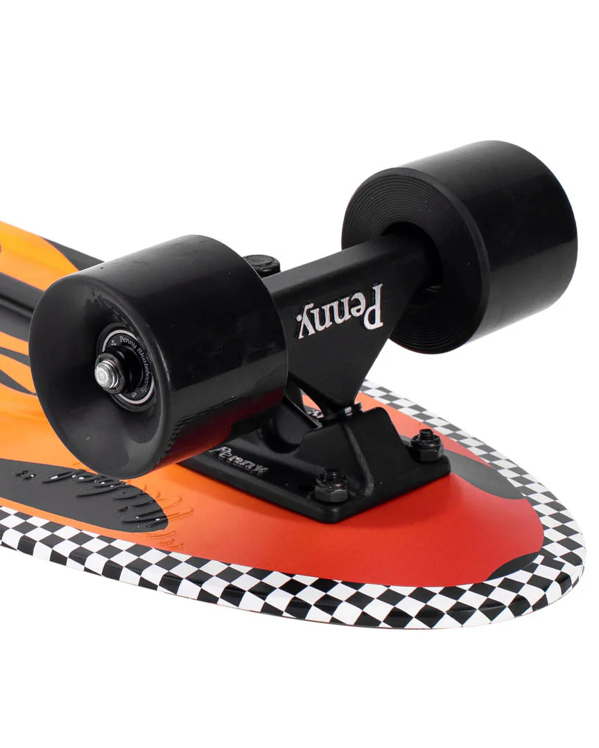 Flame 27" Complete Cruiser Skateboard - Image 3