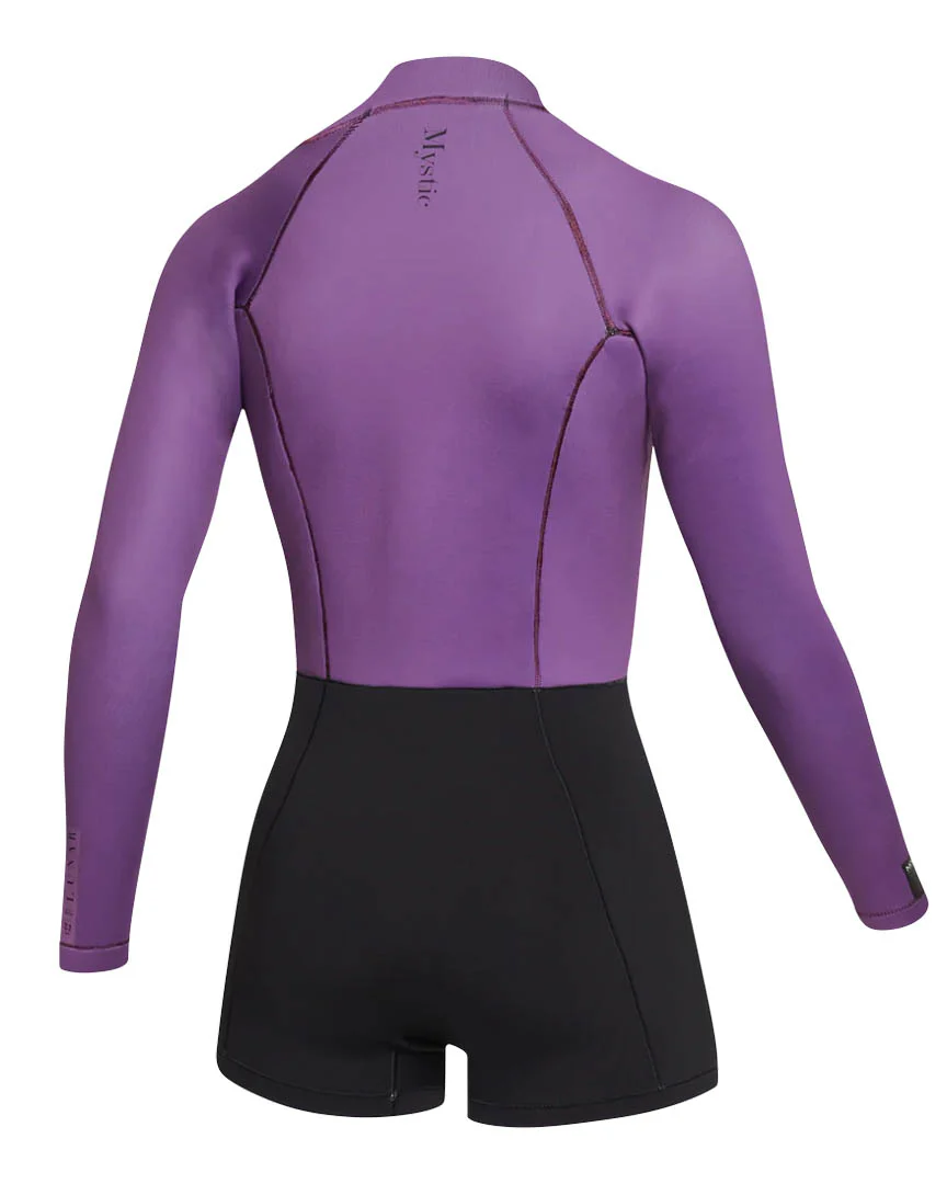 Lunar Longarm 2/2Mm Short Wetsuit - Sunset Purple - Image 2