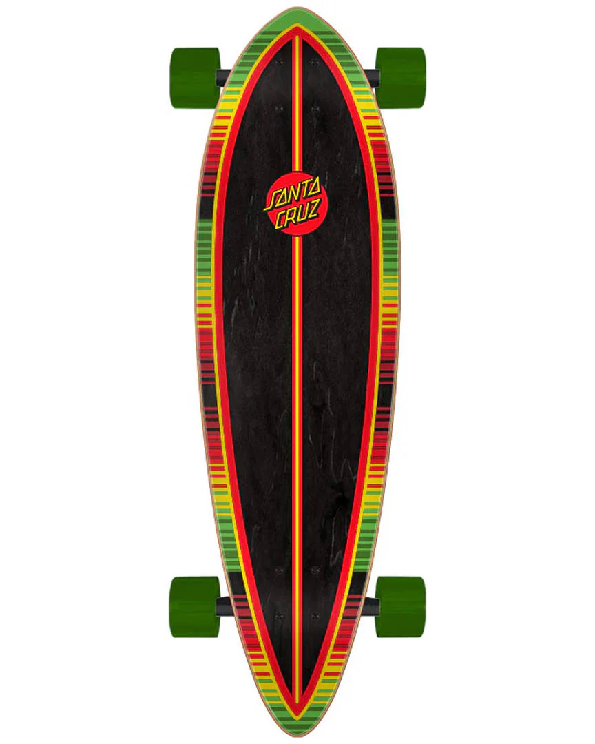 Serape Dot Pintail Complete Longboard - Image 2