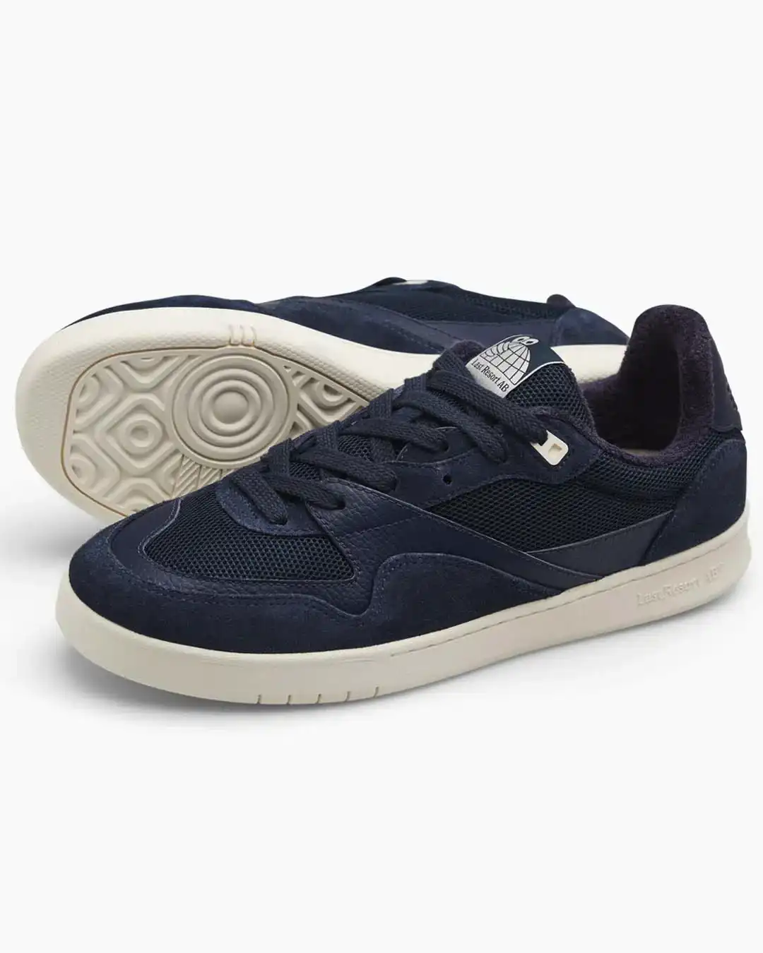 Cm002 Low Shoes - Dark Navy/White