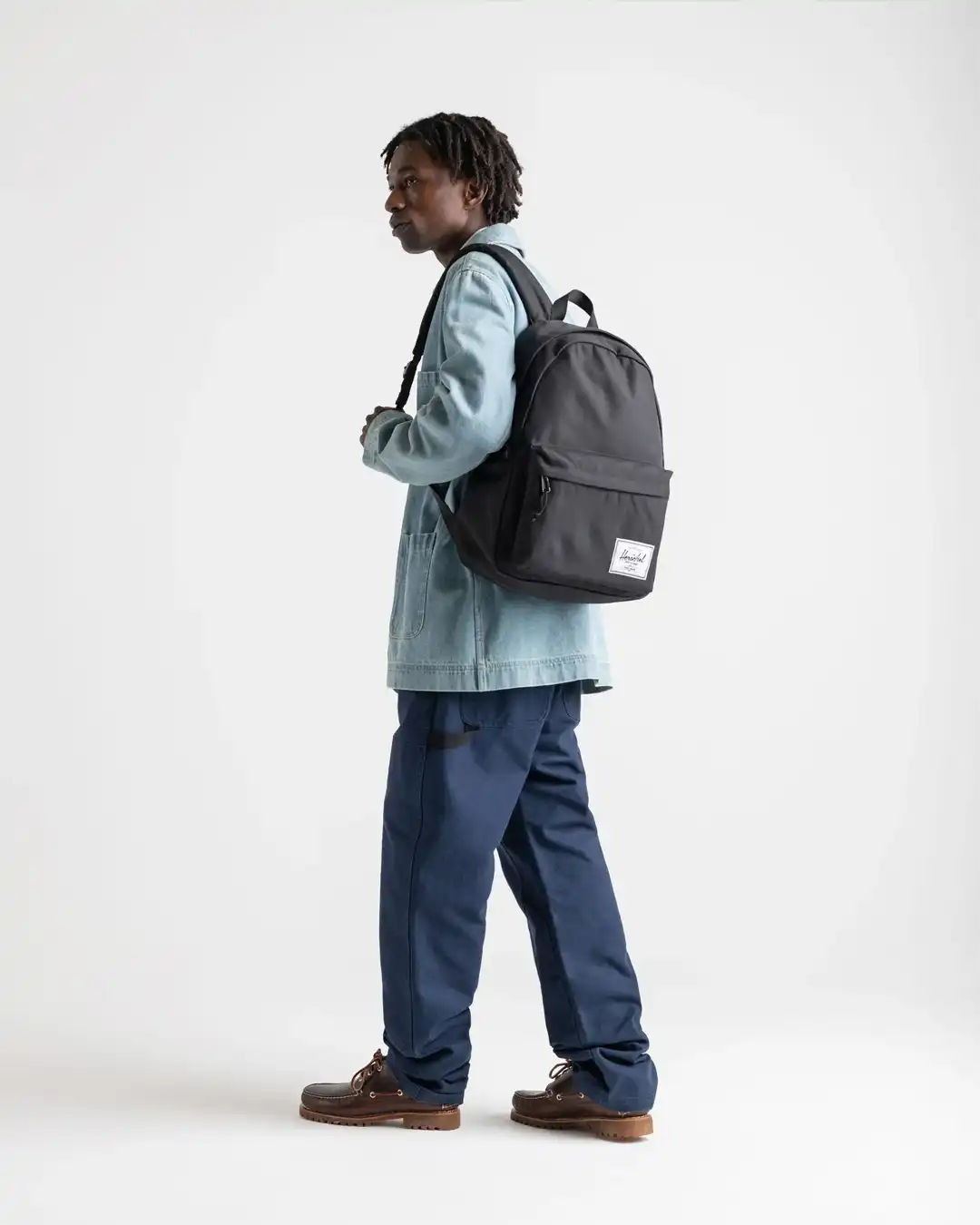 Classic XL Backpack Grid - Black - Image 7