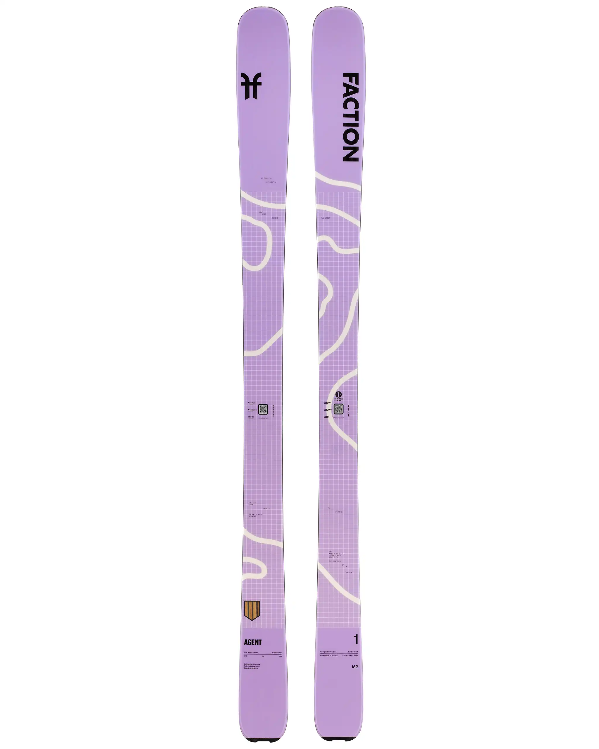 Agent 1 Skis - Purple 2027