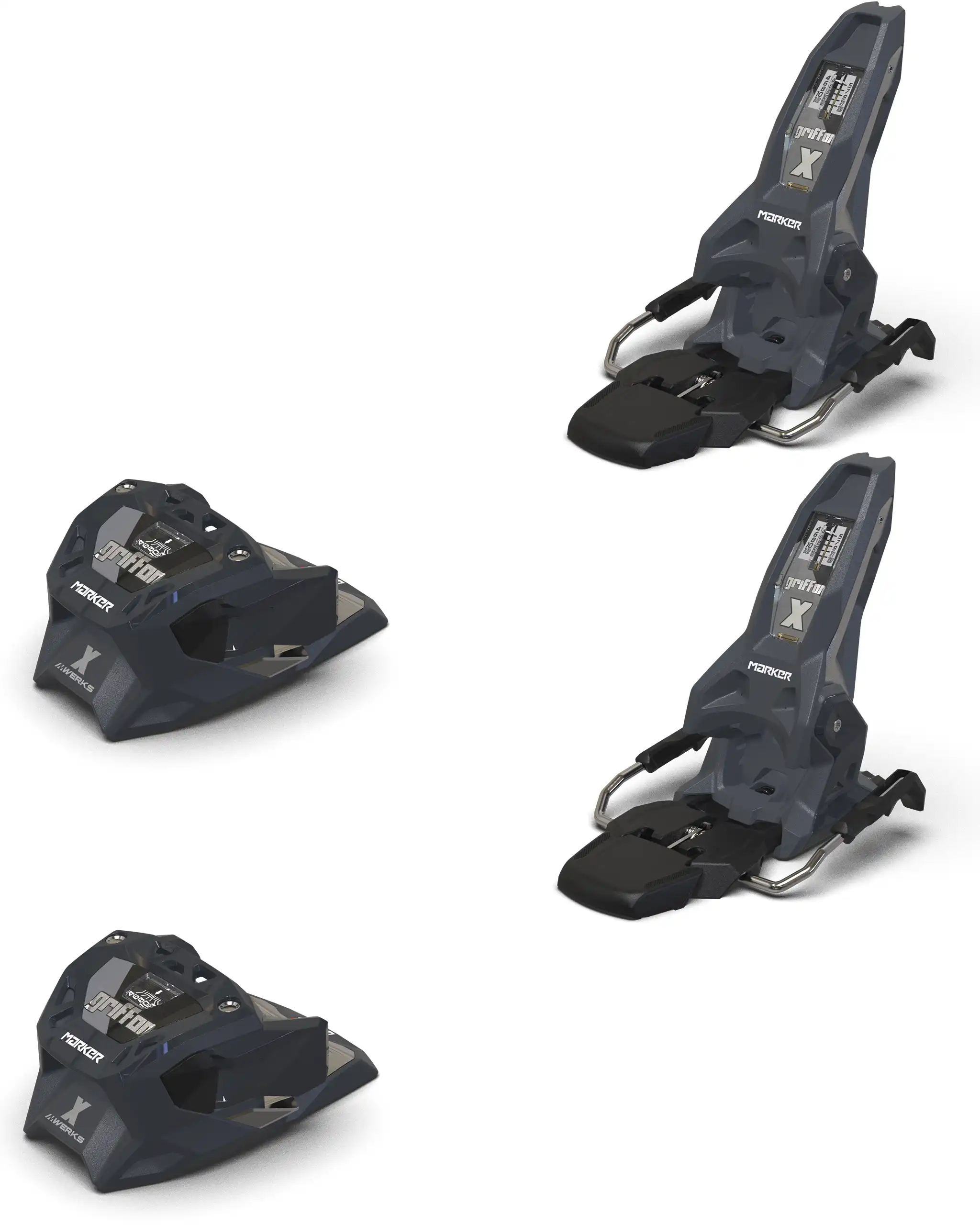 Griffon X Mwerks 13 Ski Bindings - Graphite/Black 2027