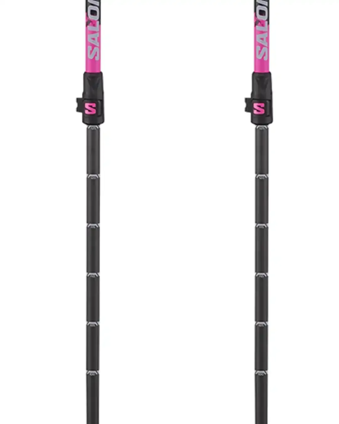 Steep Pro Vario S3 Ski Poles - Black/Rhoda - Image 3