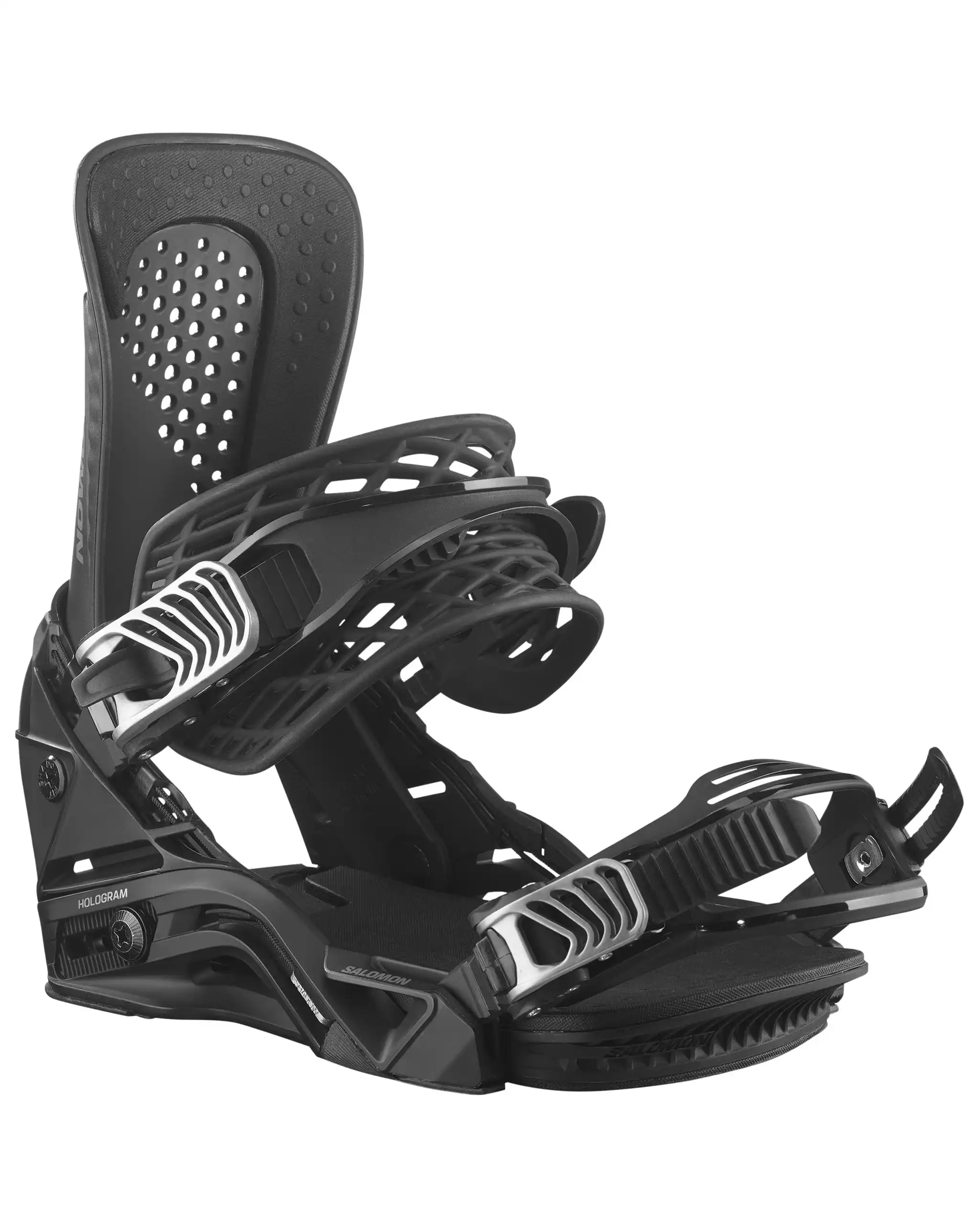 Hologram Snowboard Bindings - Black 2027 - Image 2