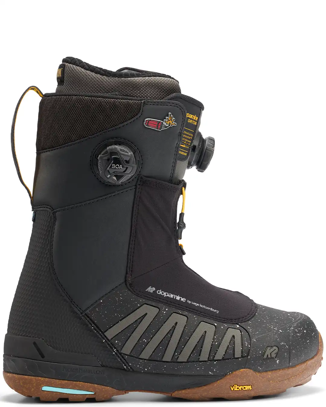 Orton Snowboard Boots - Black 2026 - Image 2