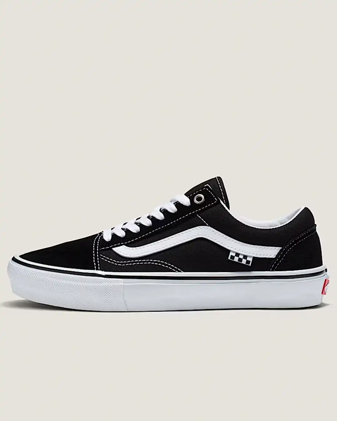 Skate Old Skool Shoes - Black/White - Image 2