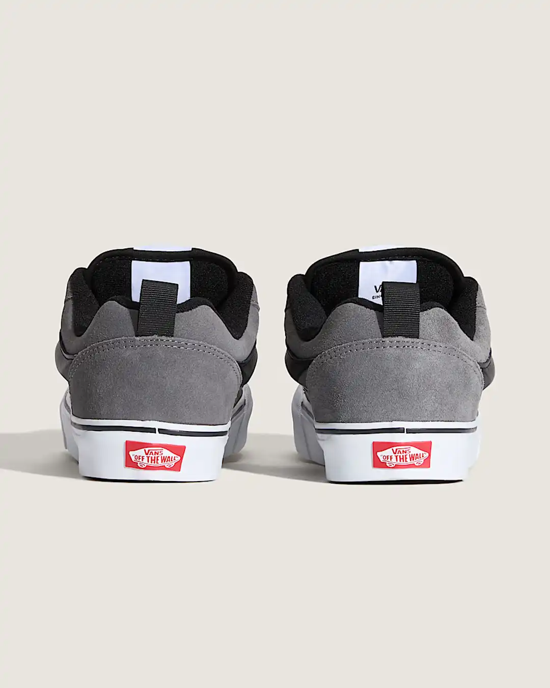 Knu Skool Shoes - Suede Pewter - Image 5