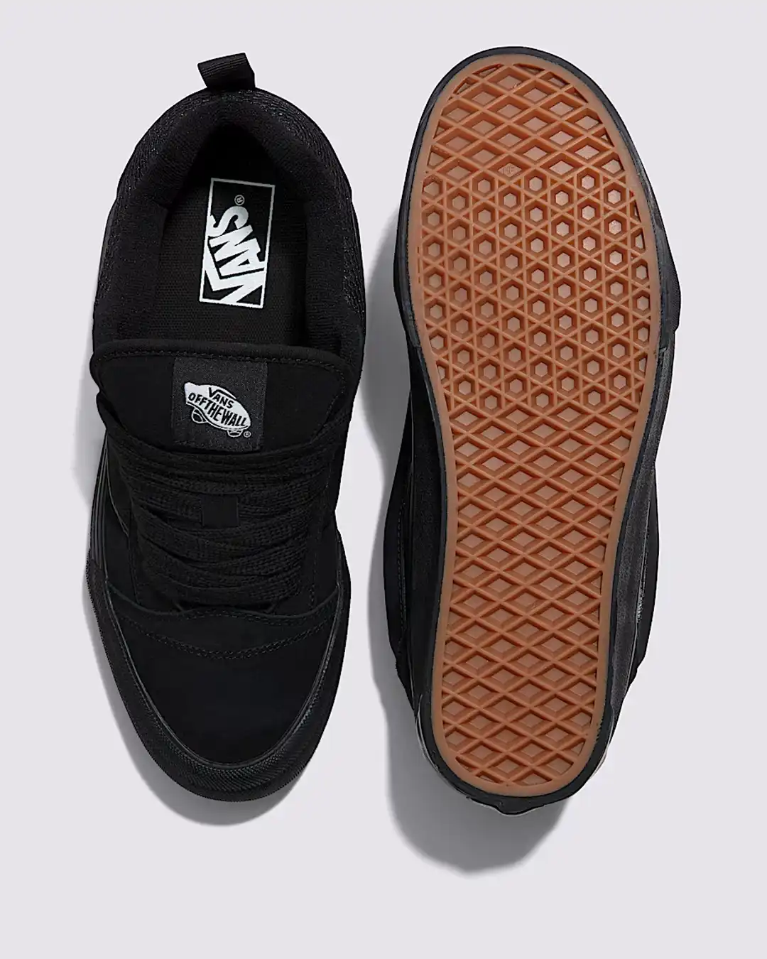 Knu Skool Shoes - Black/Black - Image 4