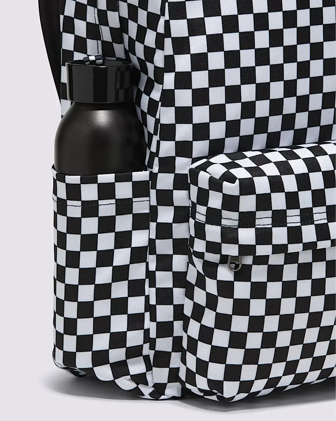 Old Skool Check Backpack - Black/White - Image 3
