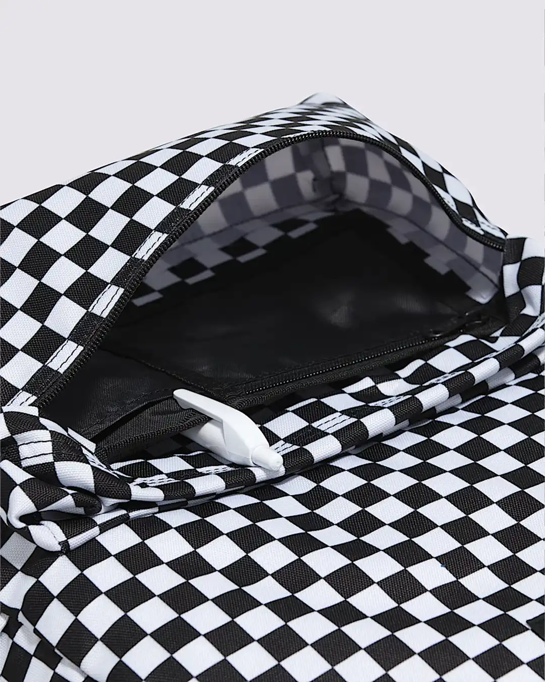 Old Skool Check Backpack - Black/White - Image 4
