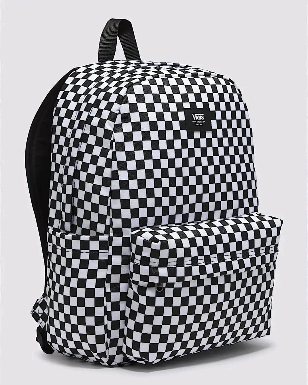 Old Skool Check Backpack - Black/White - Image 6