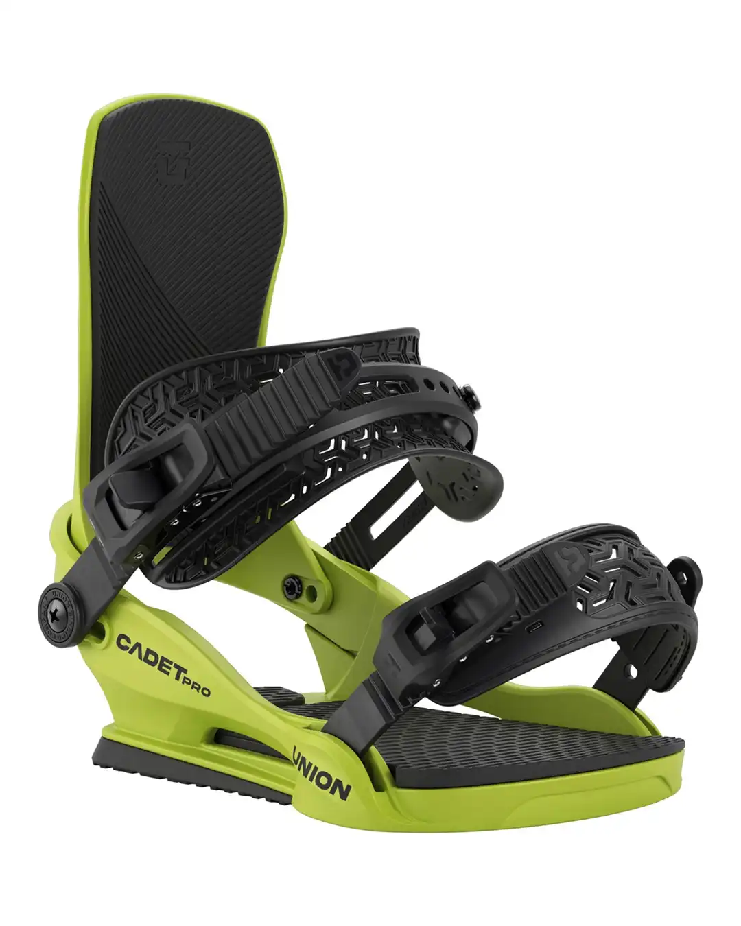 Cadet Pro Snowboard Bindings - Cyber Lime 2026 - Image 2