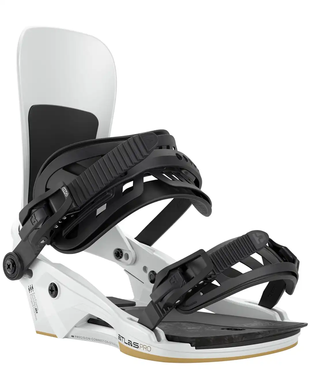 Atlas Pro Snowboard Bindings - White 2026 - Image 2