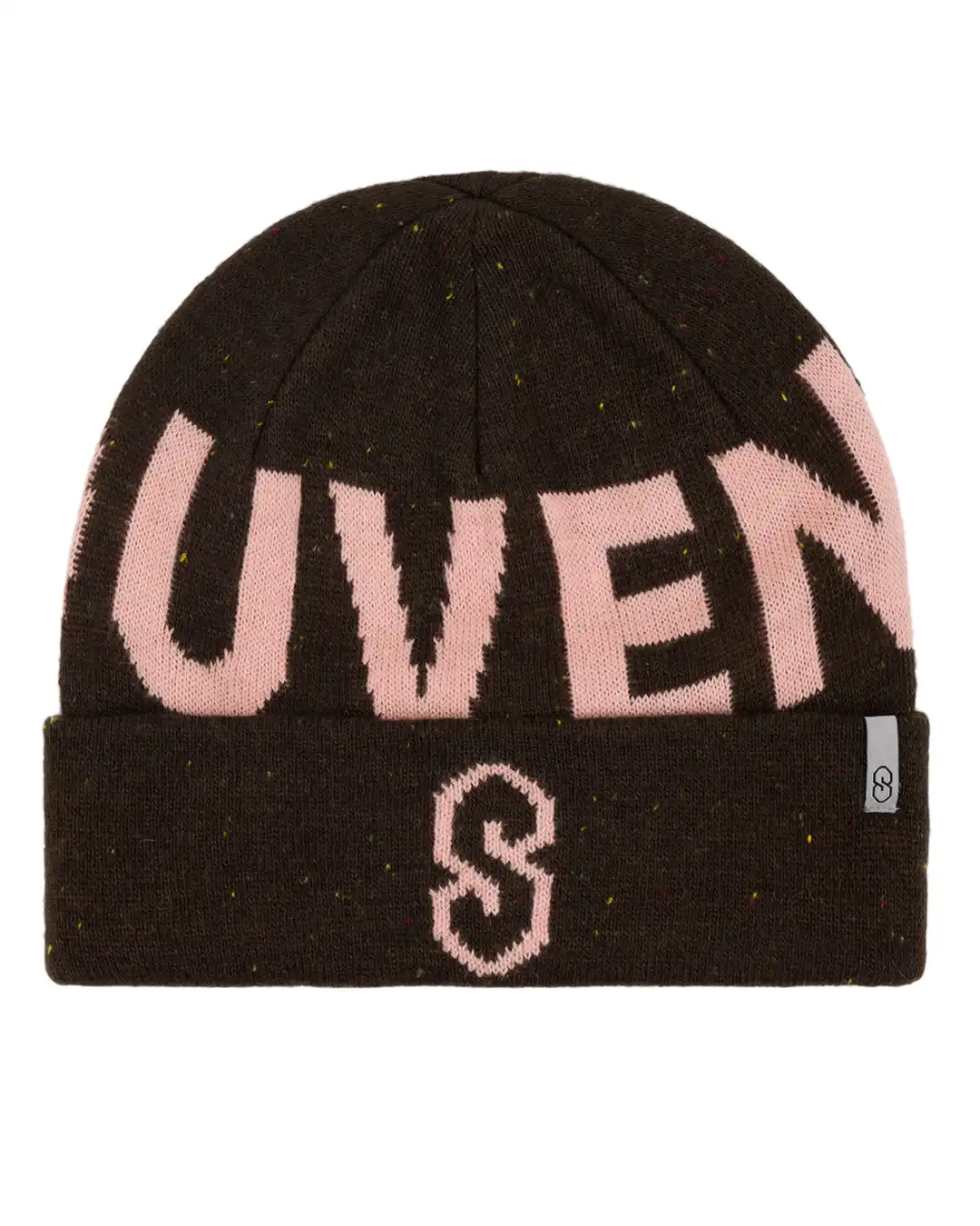 Speckled Cuff Beanie - Chocolate