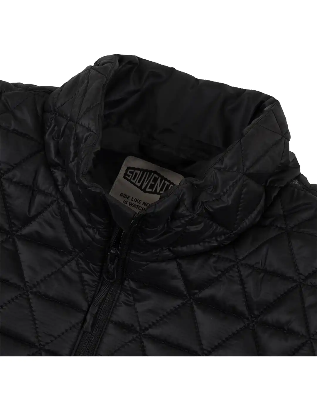 Convertible Micro Puffer Winter Jacket - Black - Image 4