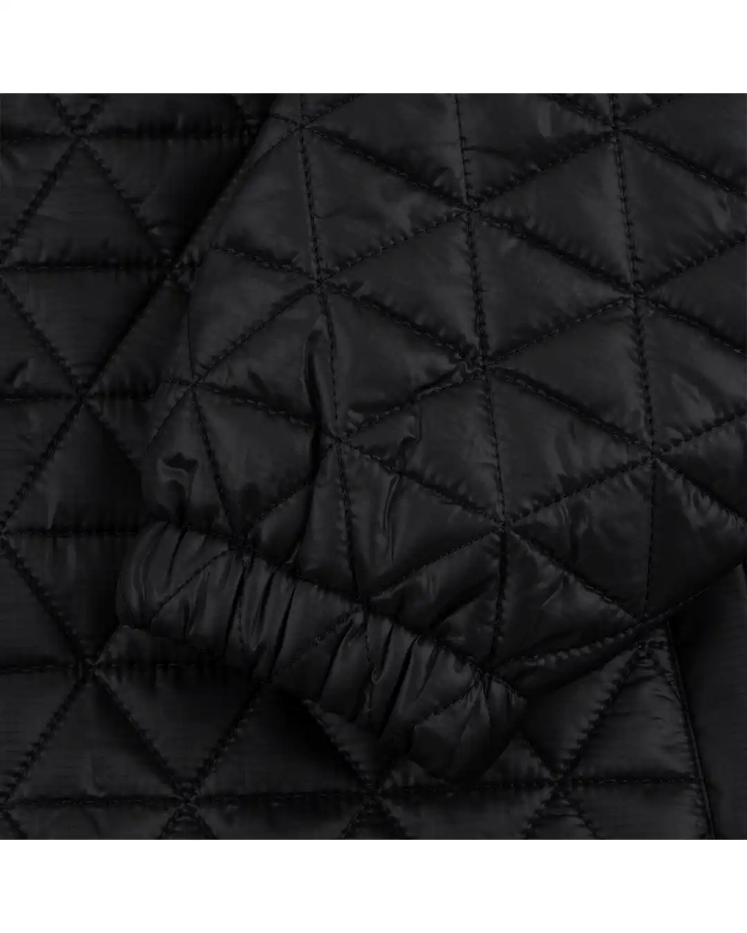 Convertible Micro Puffer Winter Jacket - Black - Image 5