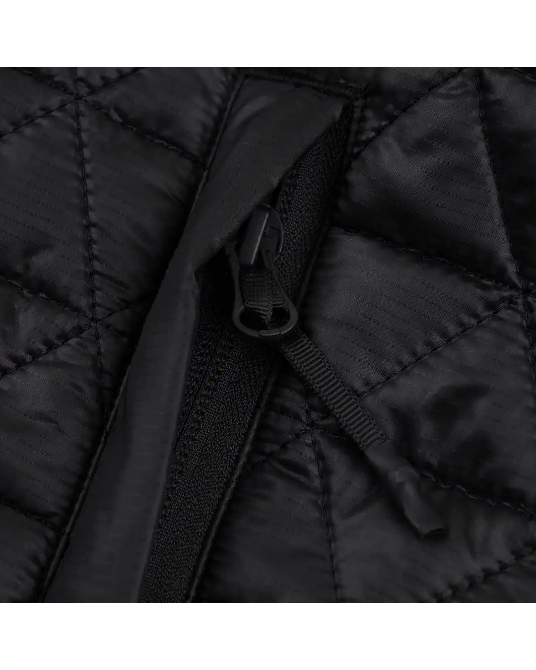 Convertible Micro Puffer Winter Jacket - Black - Image 6