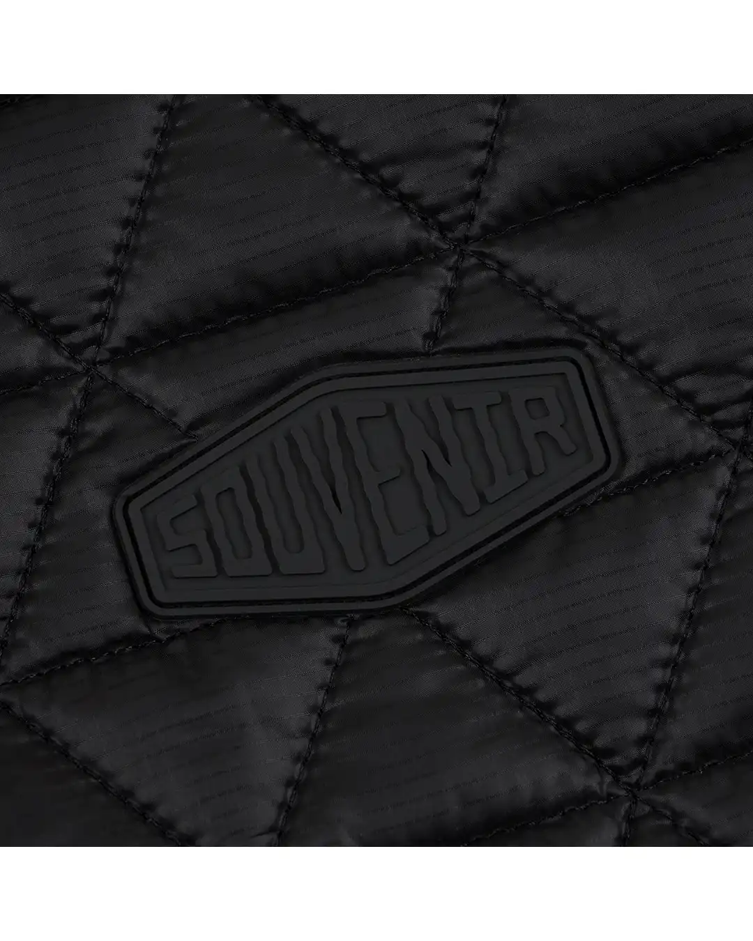 Convertible Micro Puffer Winter Jacket - Black - Image 7