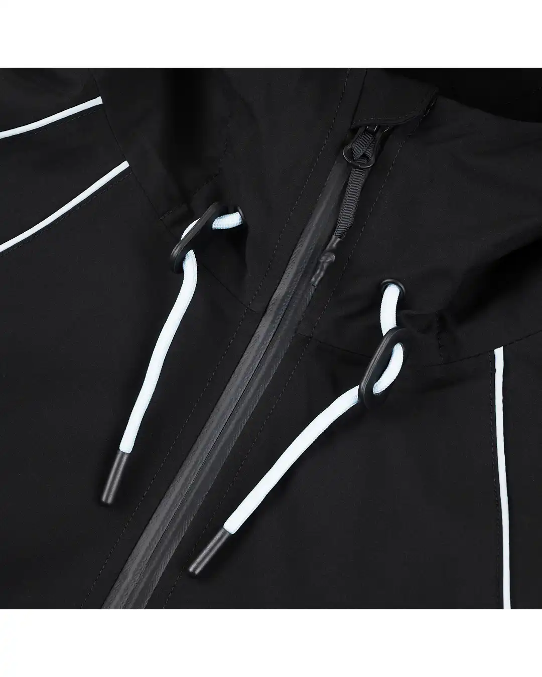 Insulated Track Winter Jacket - Black - Image 7