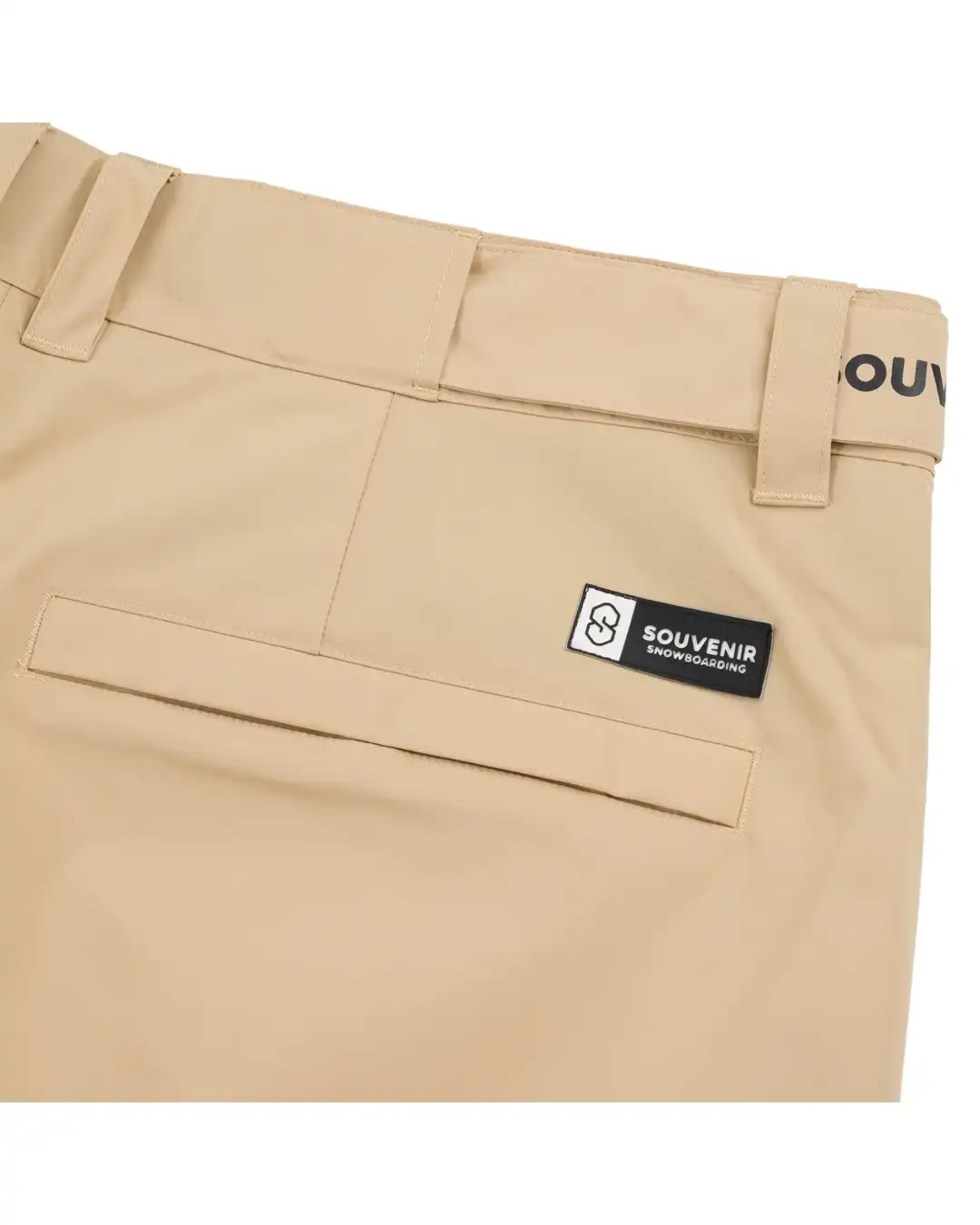 Pleated Chino Snow Pants - British Khaki - Image 3