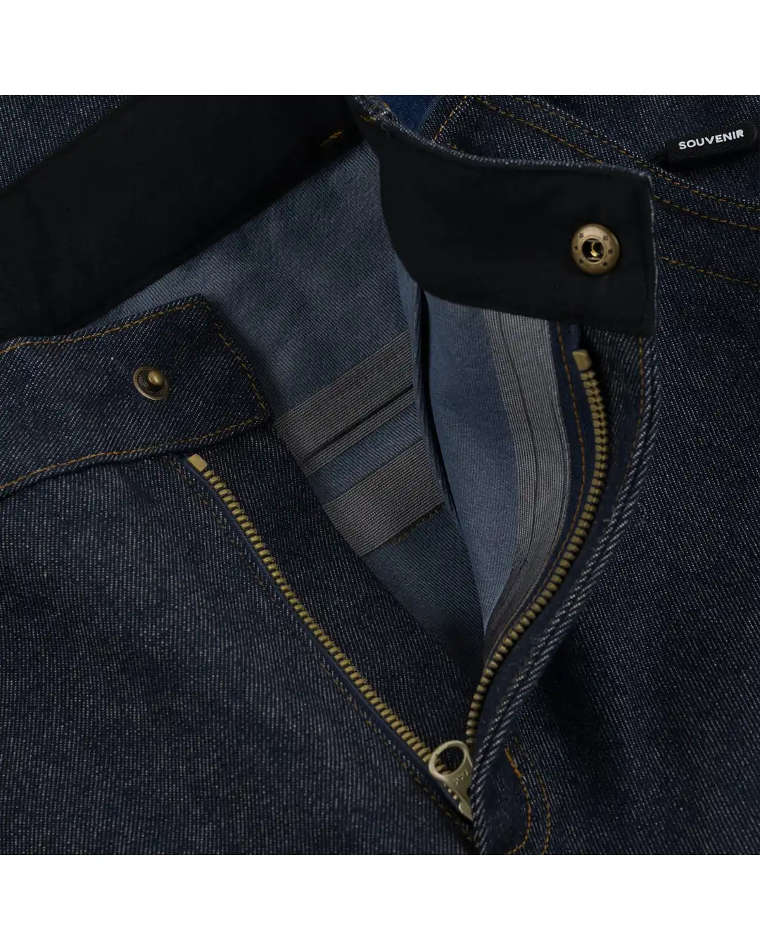 3 Ply Denim Snow Pants - Dark Denim - Image 5