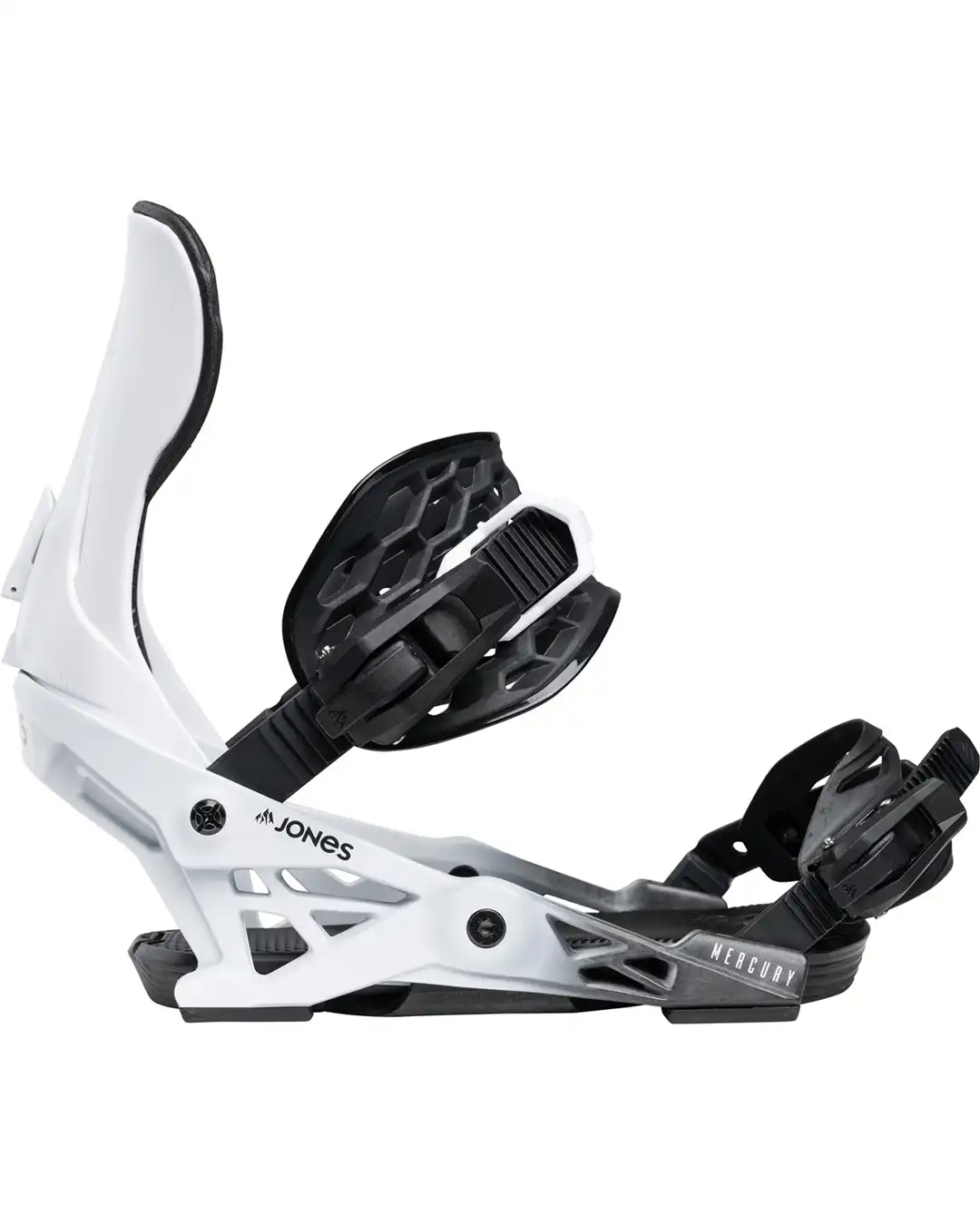 Mercury Snowboard Bindings - Cloud White 2026 - Image 3