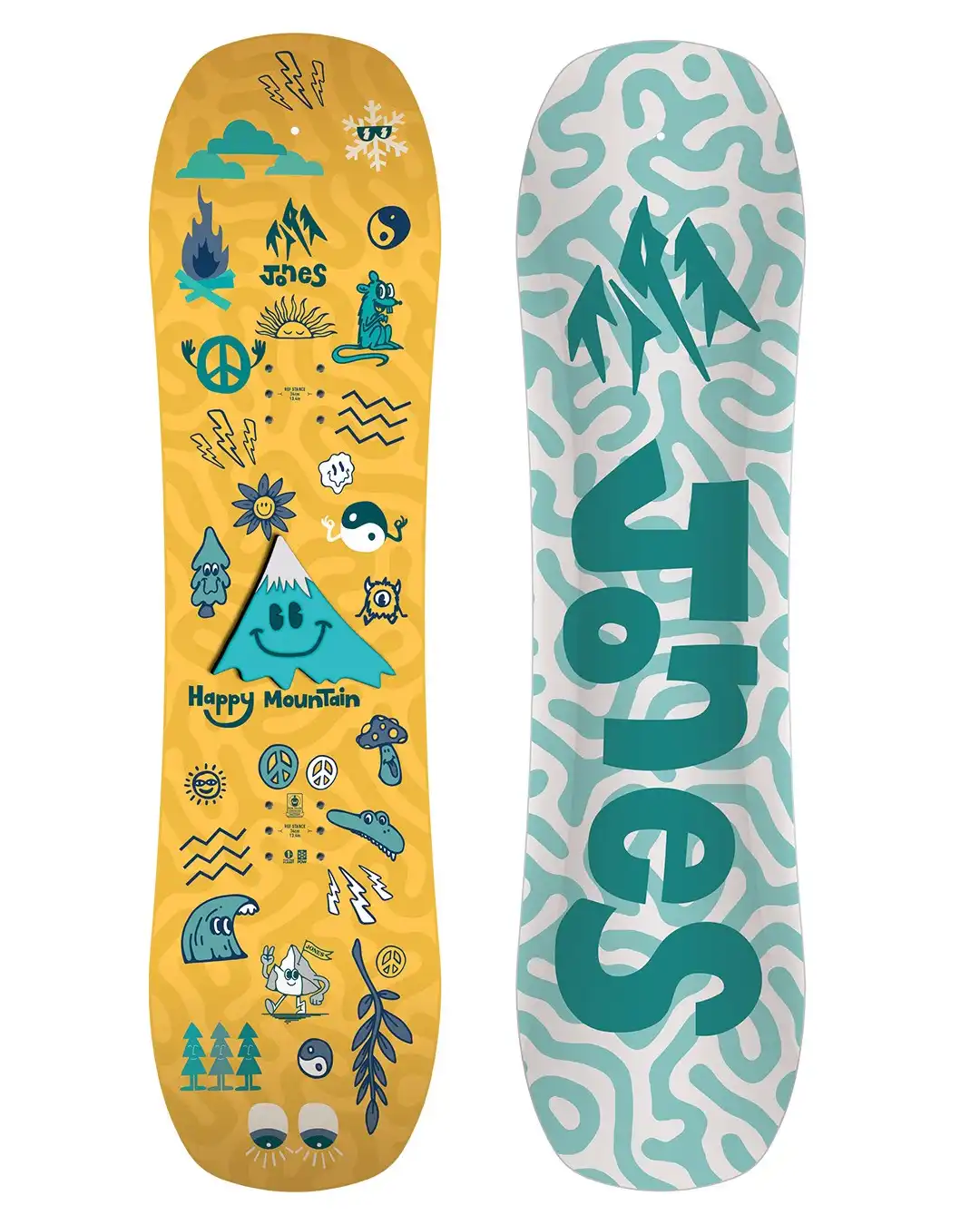 Happy Mountain Set W/Binding Kids Snowboard 2027 - Image 4