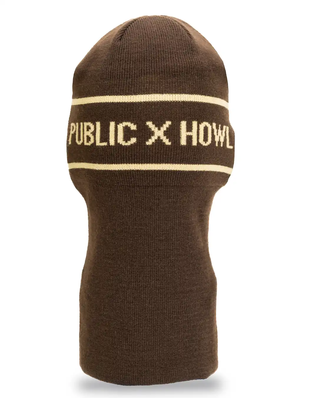 Public Canopy Facemask - Brown - Image 2