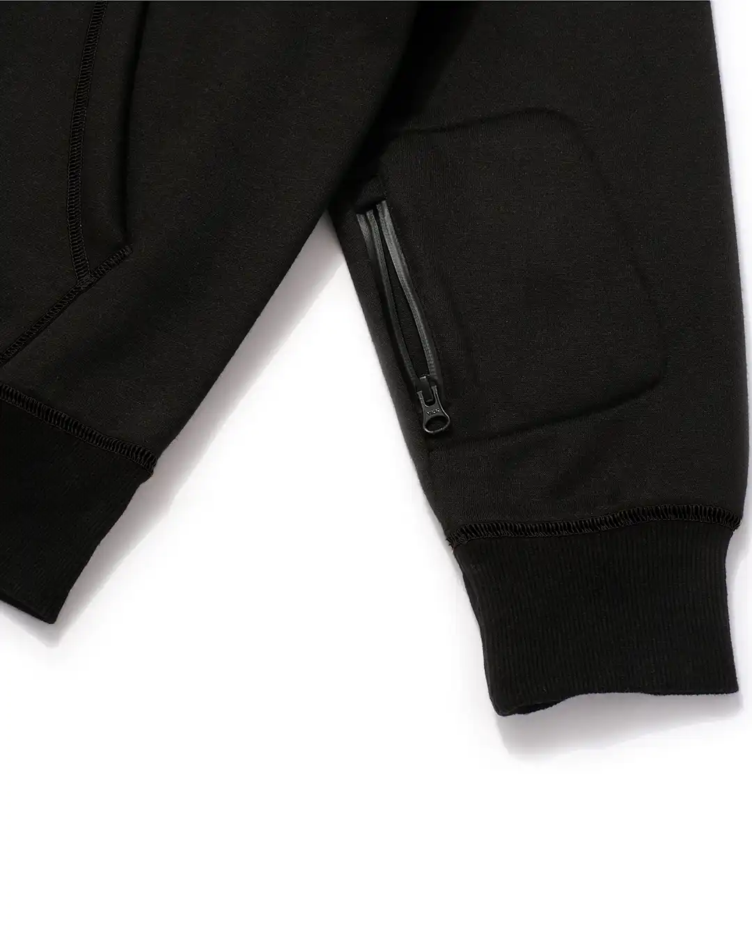Dwr Zip Up Hoodie - Black - Image 3
