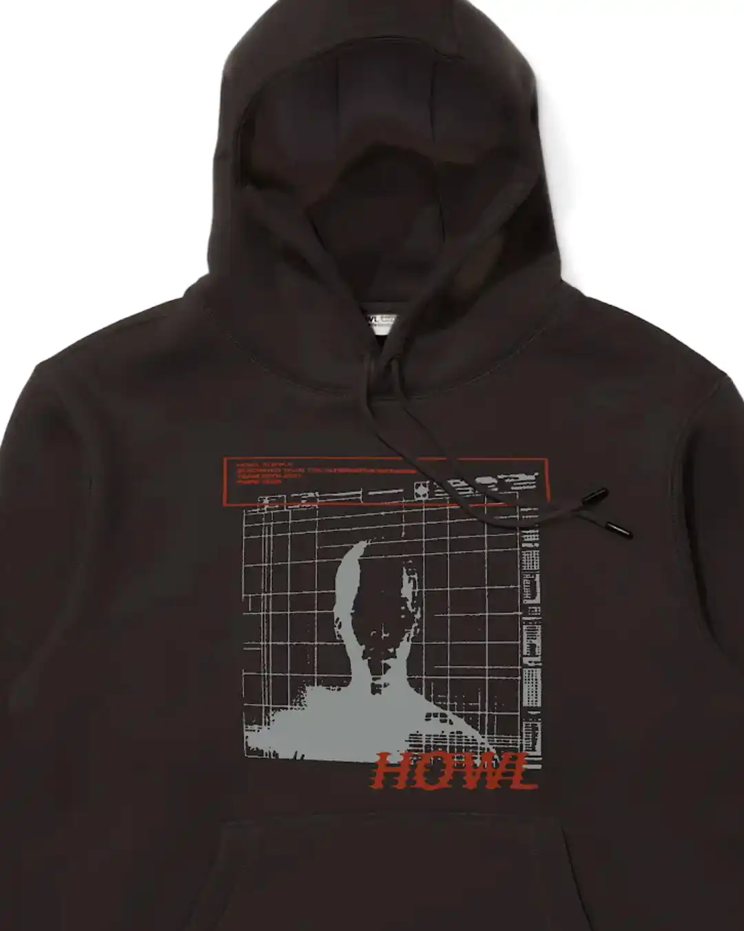 Dwr Graphic Hoodie - Black - Image 2