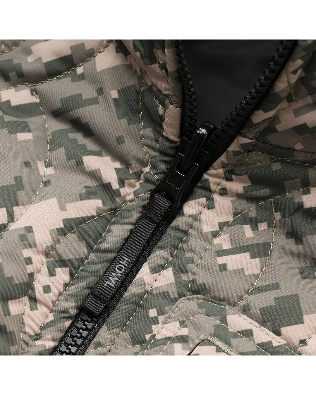 Reversible Coaches Winter Jacket - Black/Camo - Image 8