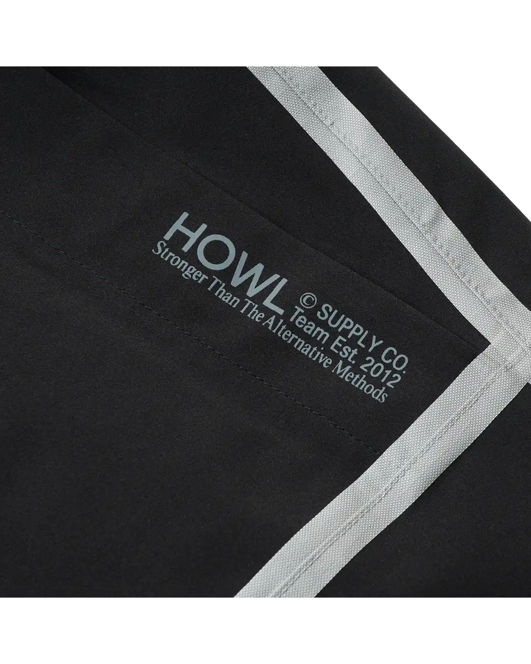 Taped Snow Pants - Black - Image 3