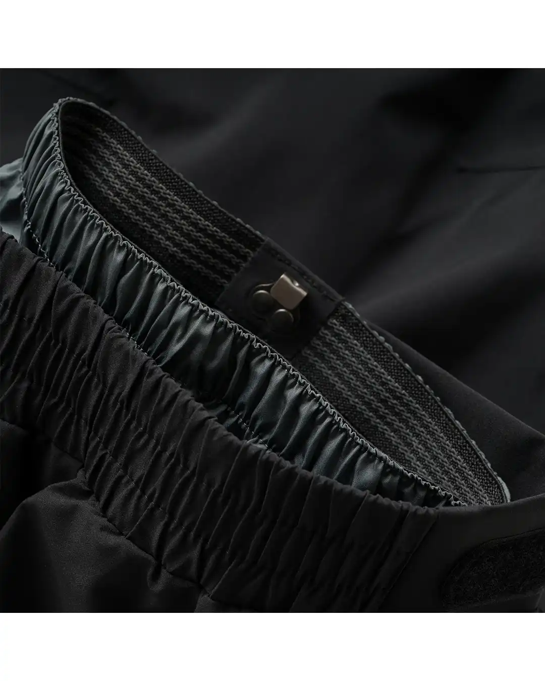 Taped Snow Pants - Black - Image 5