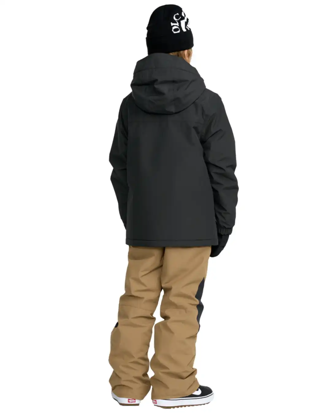 Stone 91 Insulated Kid's Winter Jacket - Black - Image 4