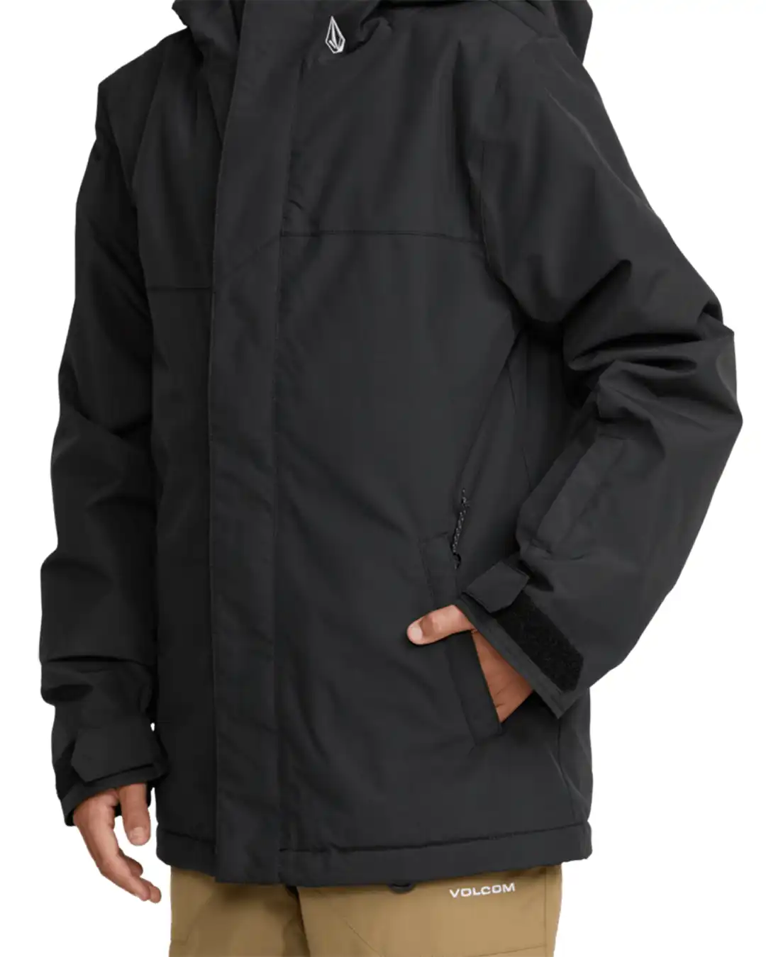 Stone 91 Insulated Kid's Winter Jacket - Black - Image 6
