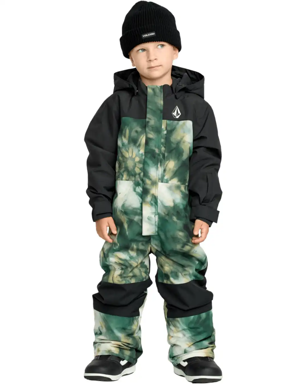 Little Flurry One Piece Kid's Winter Suit - Green