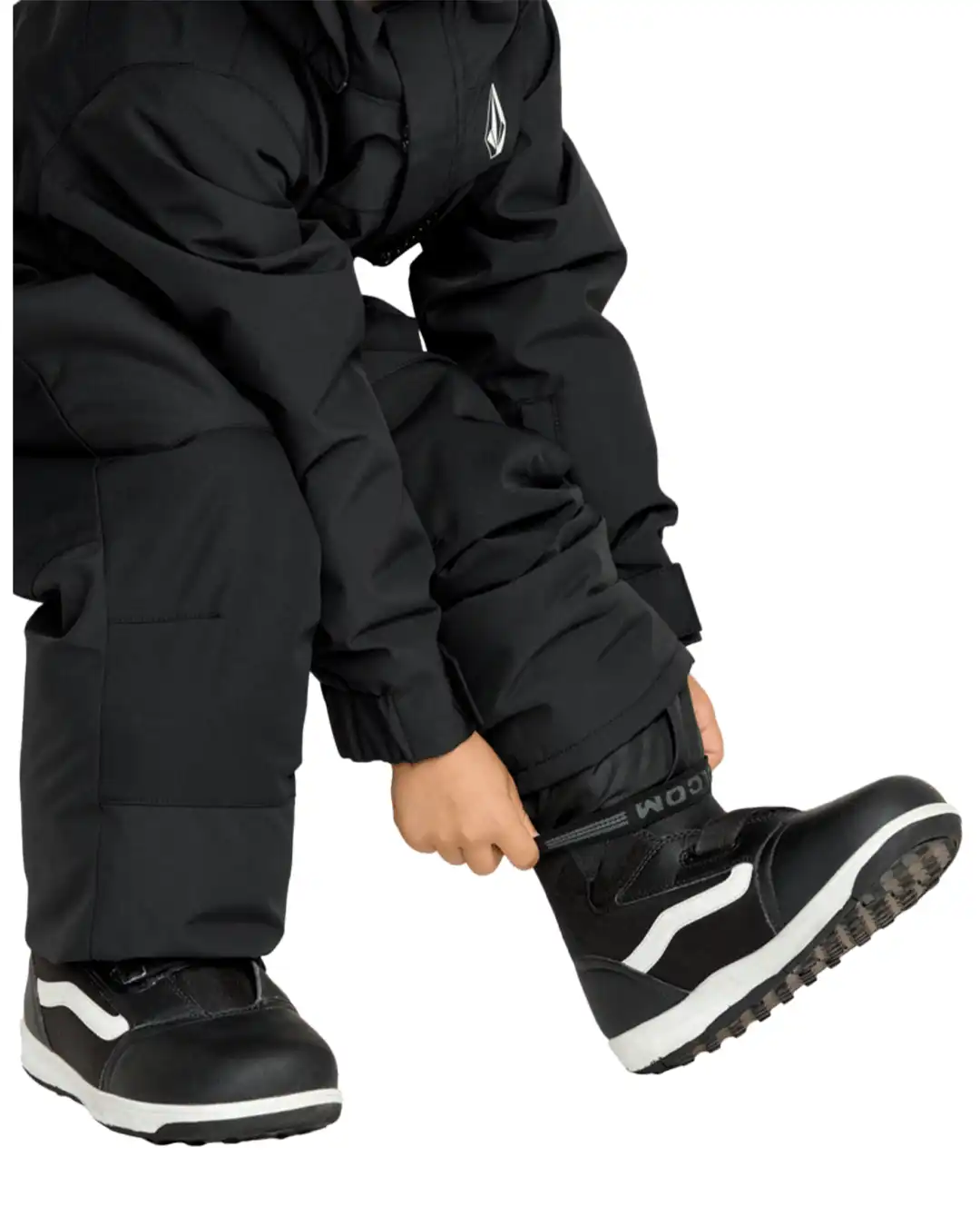 Little Flurry One Piece Kid's Winter Suit - Green - Image 10