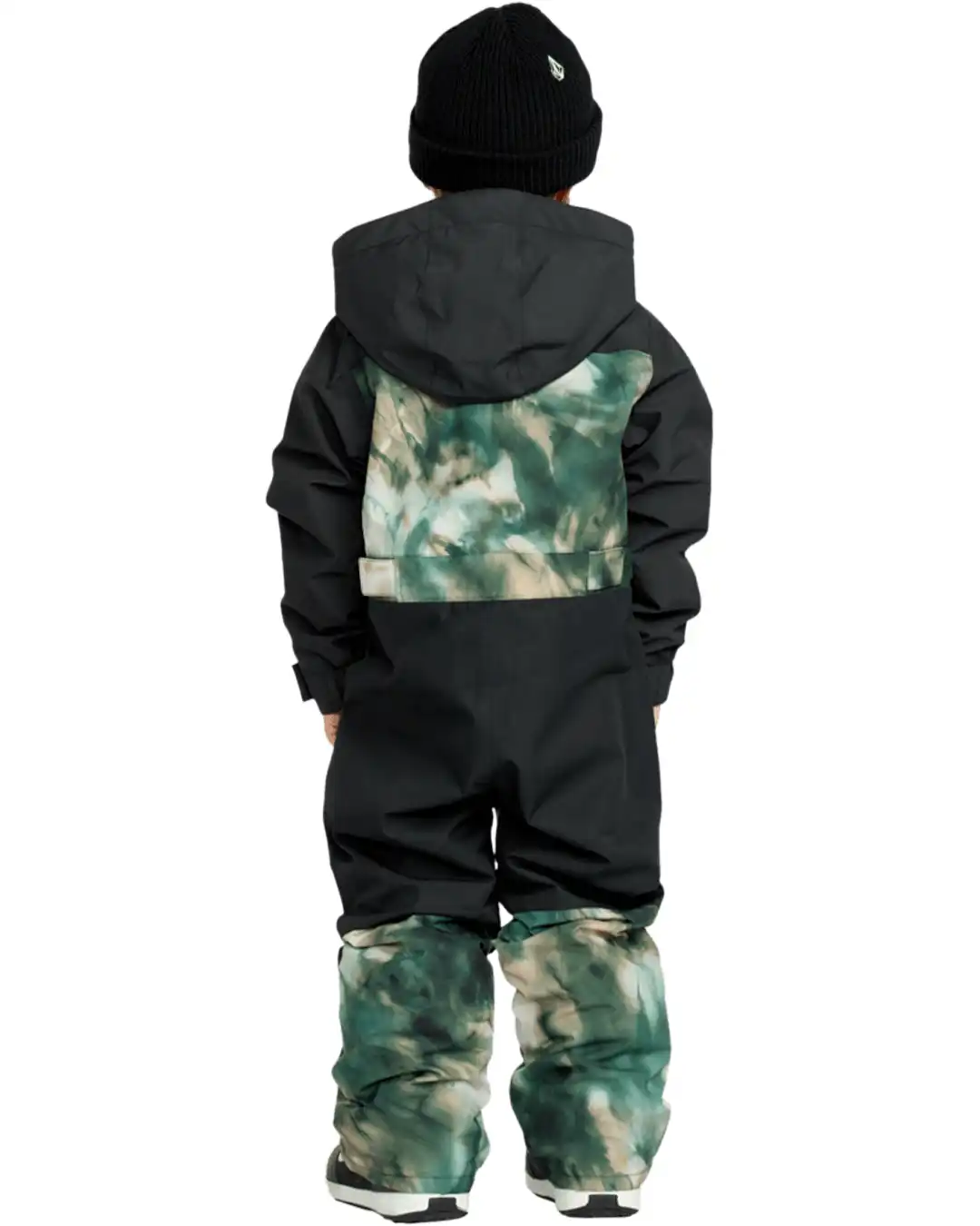Little Flurry One Piece Kid's Winter Suit - Green - Image 2